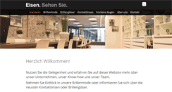Desktop Screenshot of eisen-optiker.ch